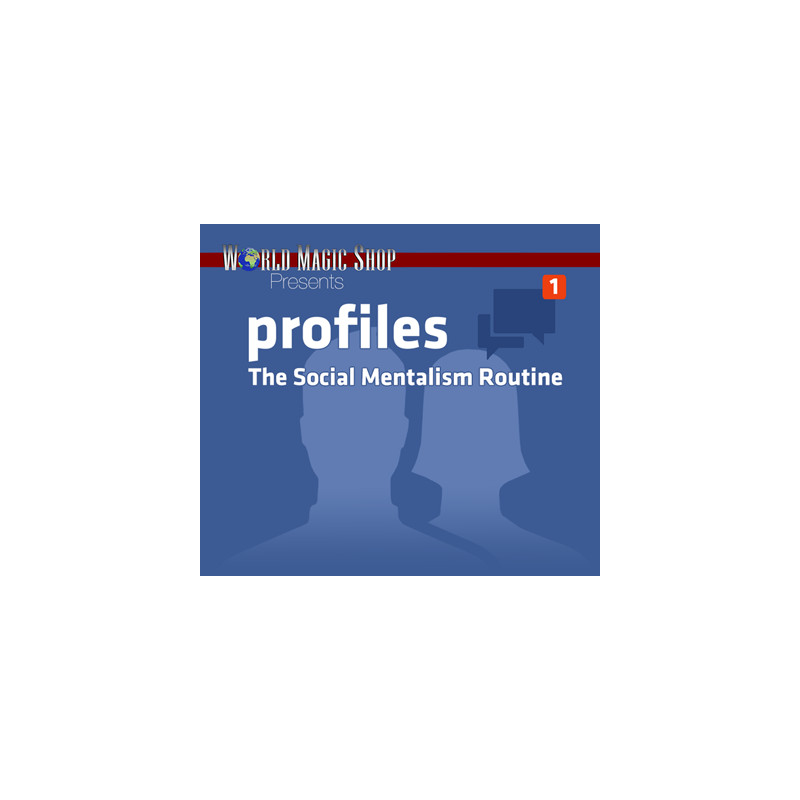 Profiles: The Social Mentalism Routine (DVD and Gimmick) by World Magic Shop - DVD