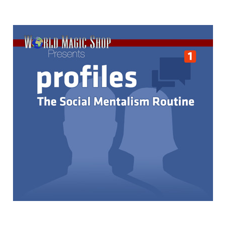 Profiles: The Social Mentalism Routine (DVD and Gimmick) by World Magic Shop - DVD