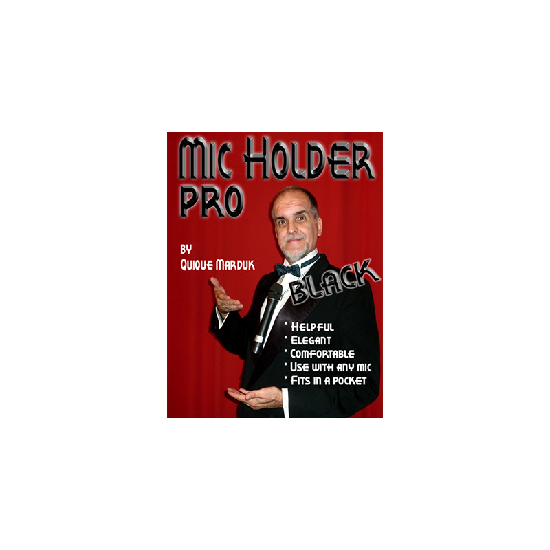 Pro Mic Holder (Black) by Quique marduk - Trick
