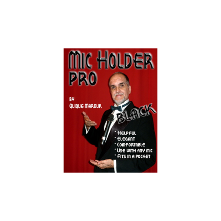 Pro Mic Holder (Black) by Quique marduk - Trick