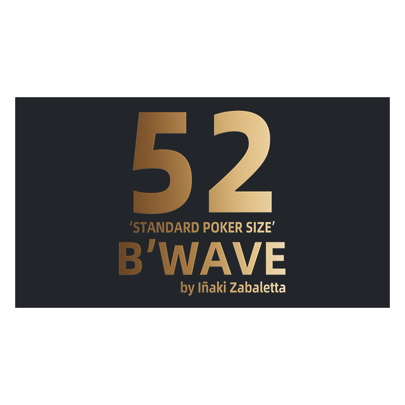 52 B'Wave (Poker Size) by Iñaki Zabaletta