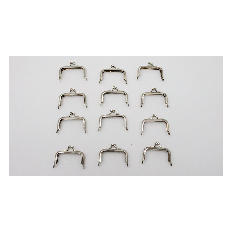 Purse Frames (Silver, 12 in one pack) Goshman