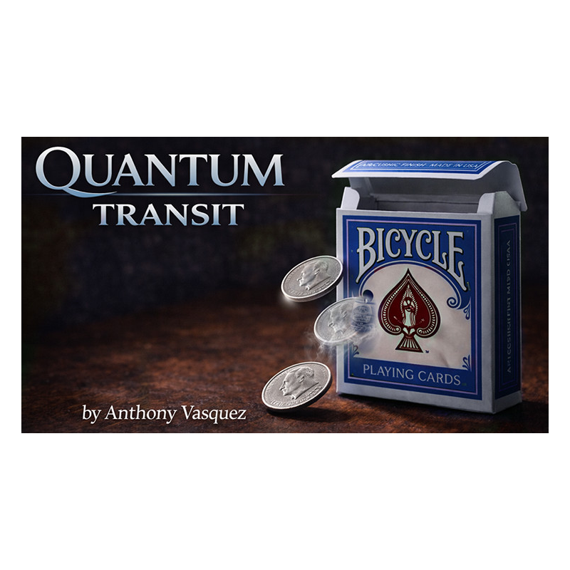 Quantum Transit (Blue) by Anthony Vasquez