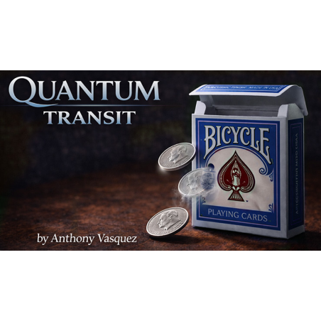 Quantum Transit (Blue) by Anthony Vasquez