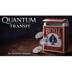 Quantum Transit (Red) by Anthony Vasquez