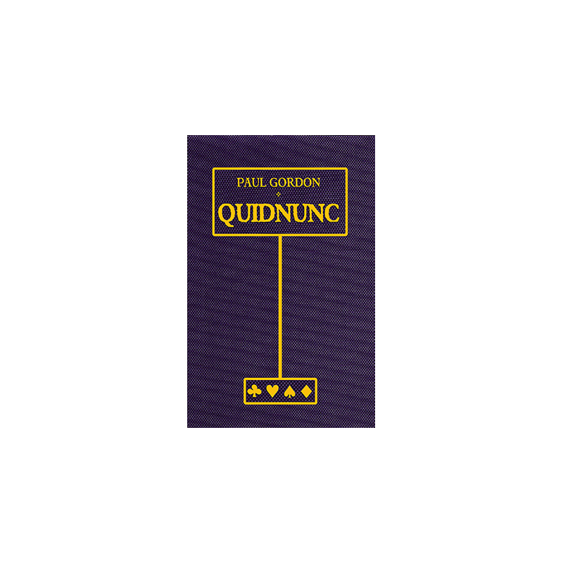 Quidnunc by Paul Gordon - Book