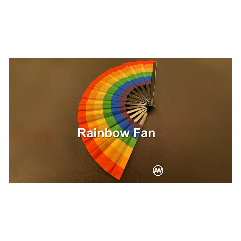 Rainbow Fan by Alan Wong