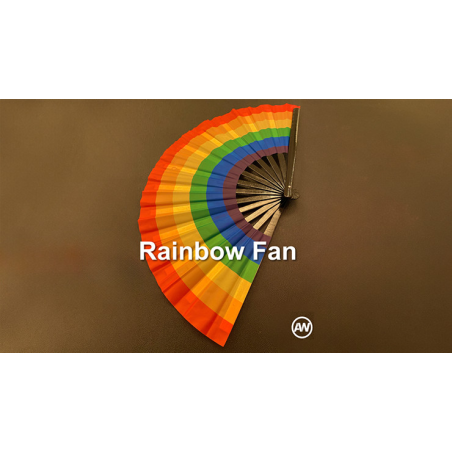 Rainbow Fan by Alan Wong