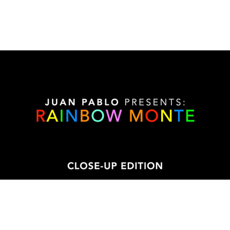 Rainbow Monte (Close up) by Juan Pablo - Trick