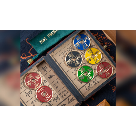 RAINBOW COINS (MORGAN) by N2G - Trick
