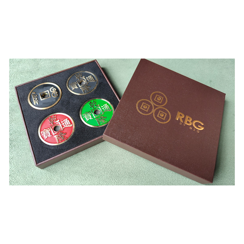 RBG Half Dollar Size (Gimmicks and Online Instruction) by N2G - Trick