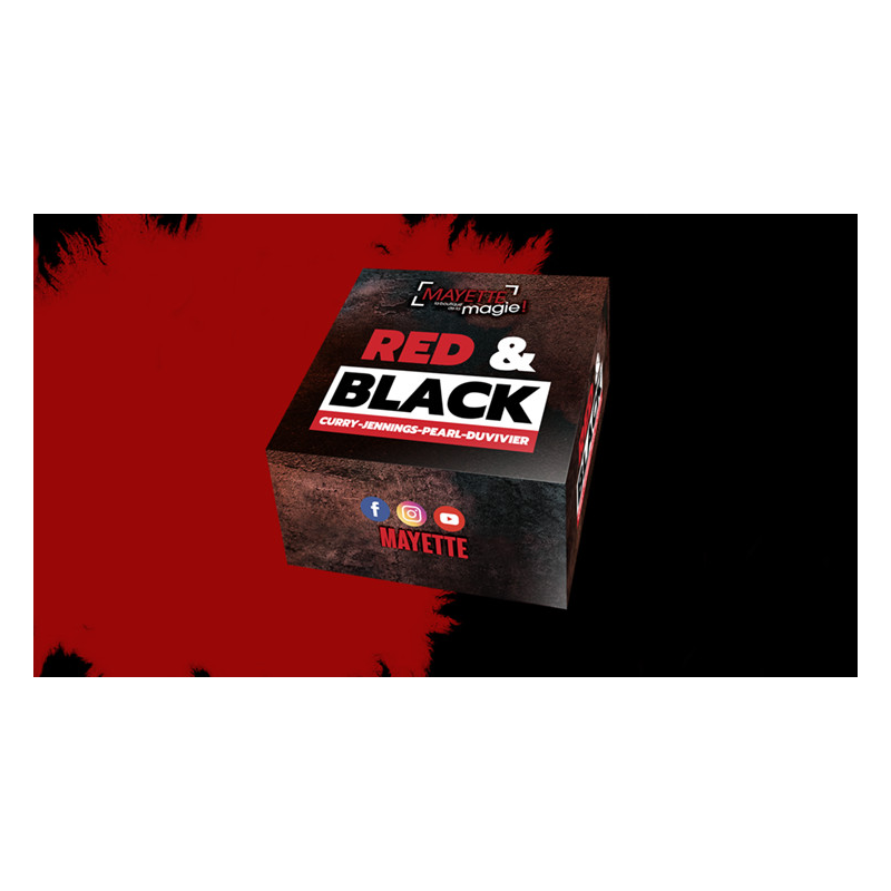 Red and Black (Gimmicks and Online Instructions) by Curry-Jennings-Pearl-Duvivier - Trick