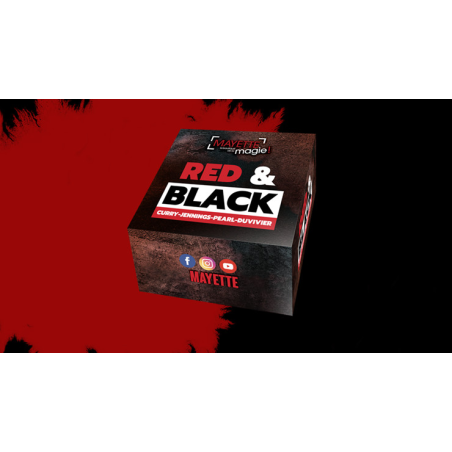 Red and Black (Gimmicks and Online Instructions) by Curry-Jennings-Pearl-Duvivier - Trick