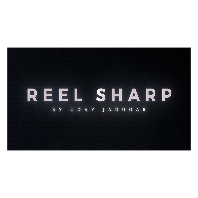 REEL SHARP (Gimmicks and Online Instructions) by UDAY - Trick
