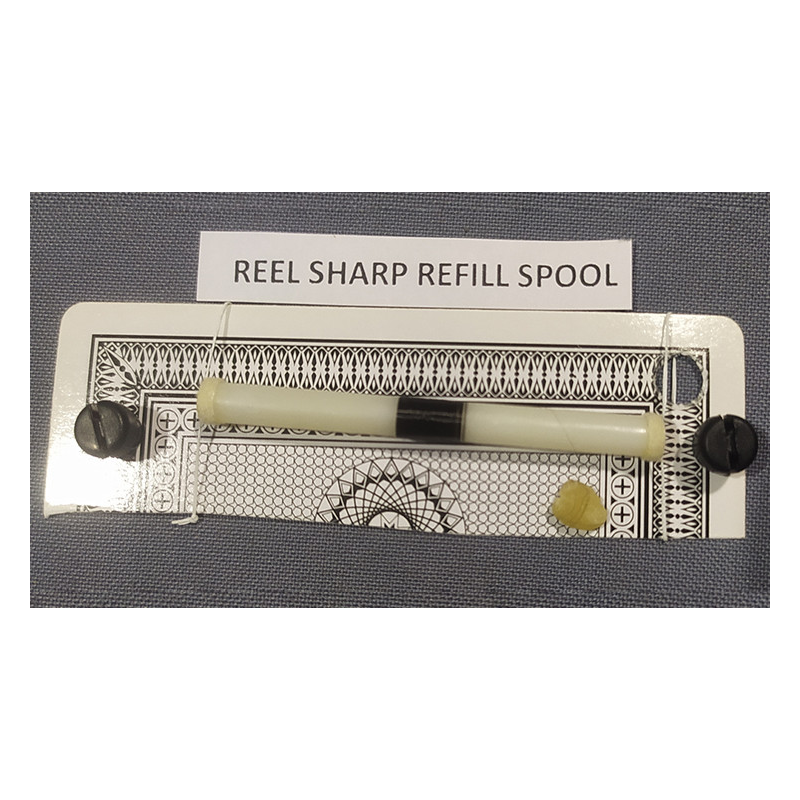 REEL SHARP REFILL SPOOL (Gimmicks and Online Instructions) by UDAY - Trick