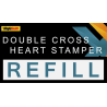 Heart Stamper Part for Double Cross (Refill) by Magic Smith - Trick