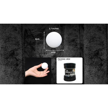 Return Ball (White, 1.7") by JL Magic