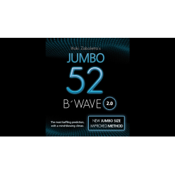 52 B Wave Jumbo 2.0 (Gimmicks and Online Instructions) by Vernet Magic - Trick