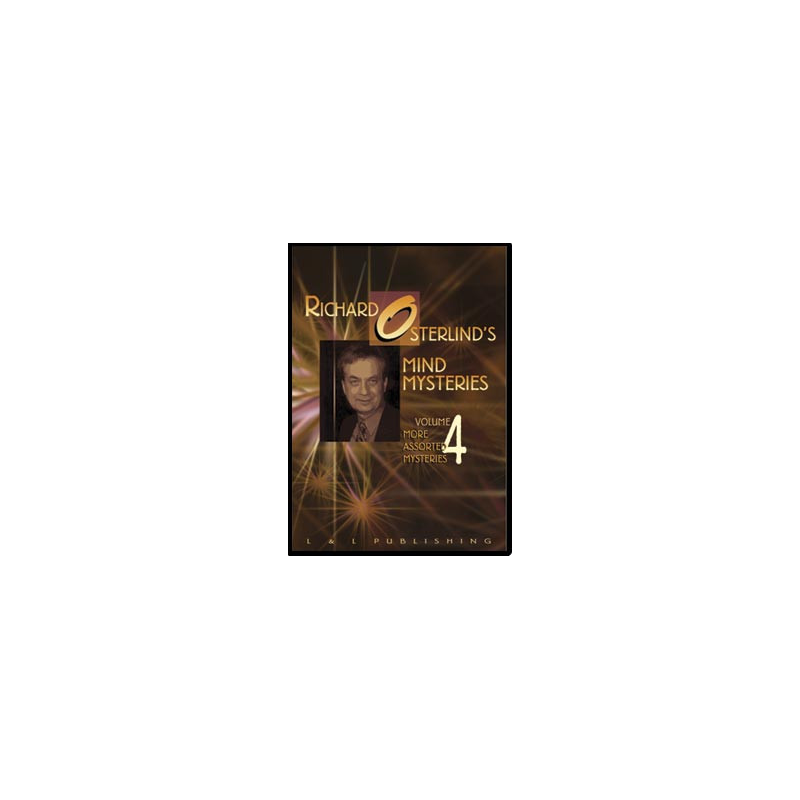 Mind Mysteries Vol 4 (More Assorted Mysteries) by Richard Osterlind - DVD