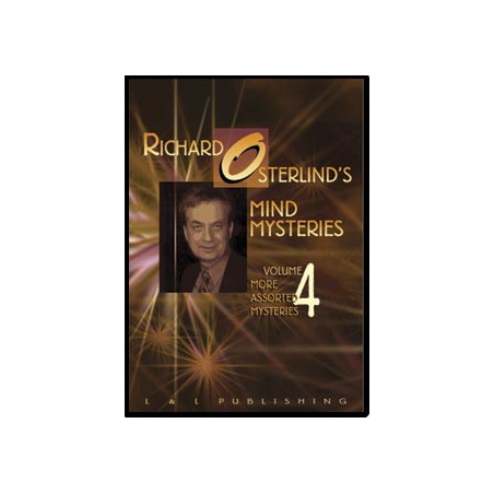 Mind Mysteries Vol 4 (More Assorted Mysteries) by Richard Osterlind - DVD