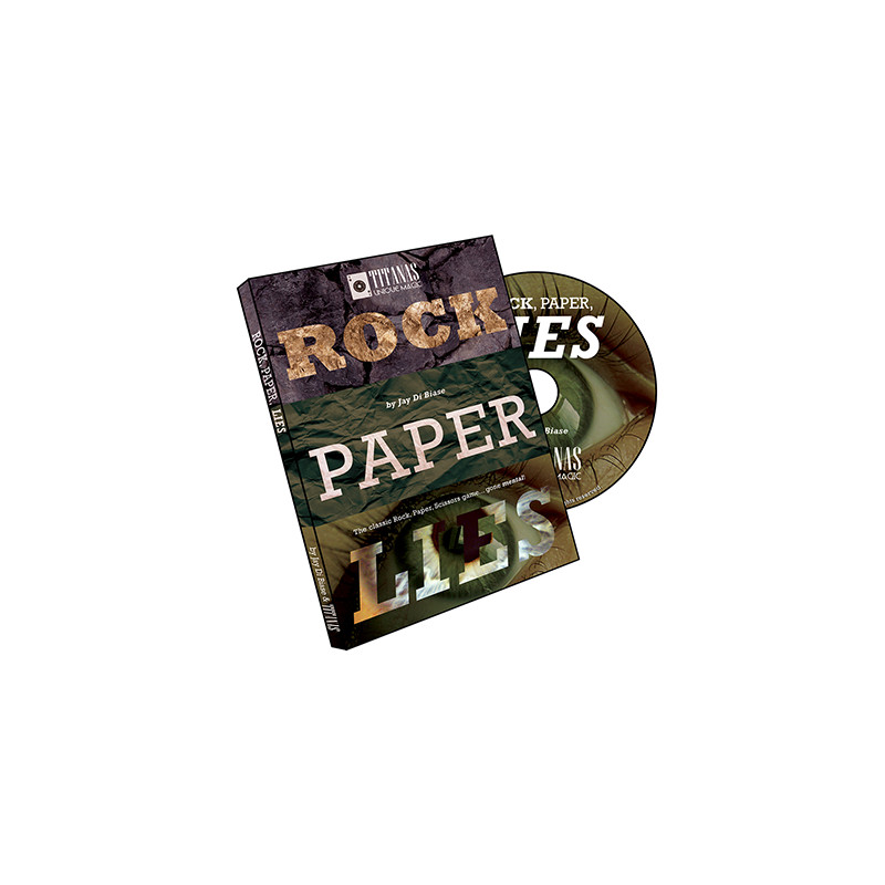 Rock, Paper,Lies by Jay Di Biase and Titanas Magic Productions - DVD