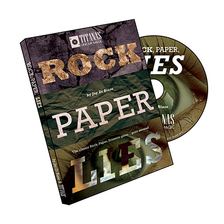 Rock, Paper,Lies by Jay Di Biase and Titanas Magic Productions - DVD