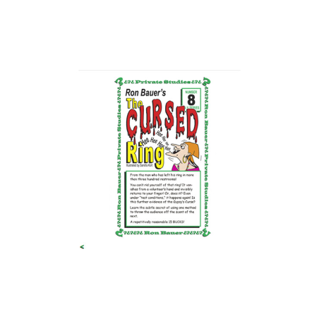 Ron Bauer Series: No.8 - The Cursed Ring