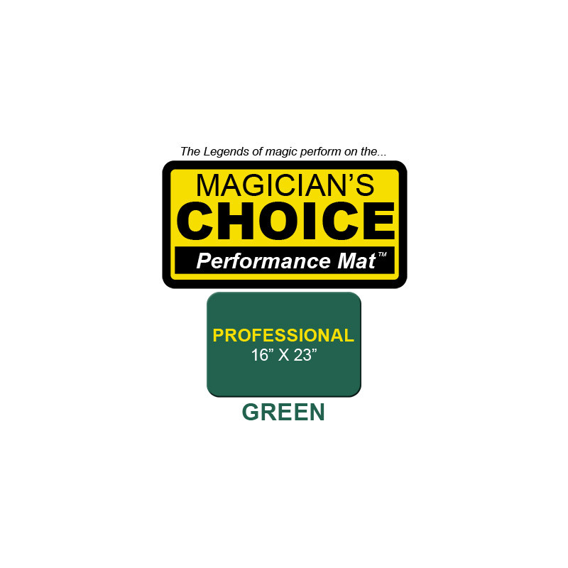Professional Close-Up Mat (GREEN - 16x23) by Ronjo - Trick