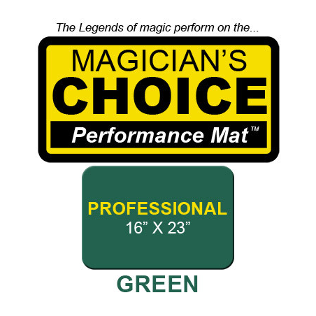 Professional Close-Up Mat (GREEN - 16x23) by Ronjo - Trick