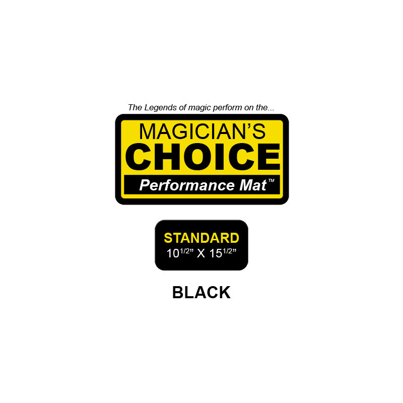 Standard Close-Up Mat (BLACK - 10.5x15.5) by Ronjo - Trick