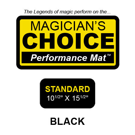 Standard Close-Up Mat (BLACK - 10.5x15.5) by Ronjo - Trick