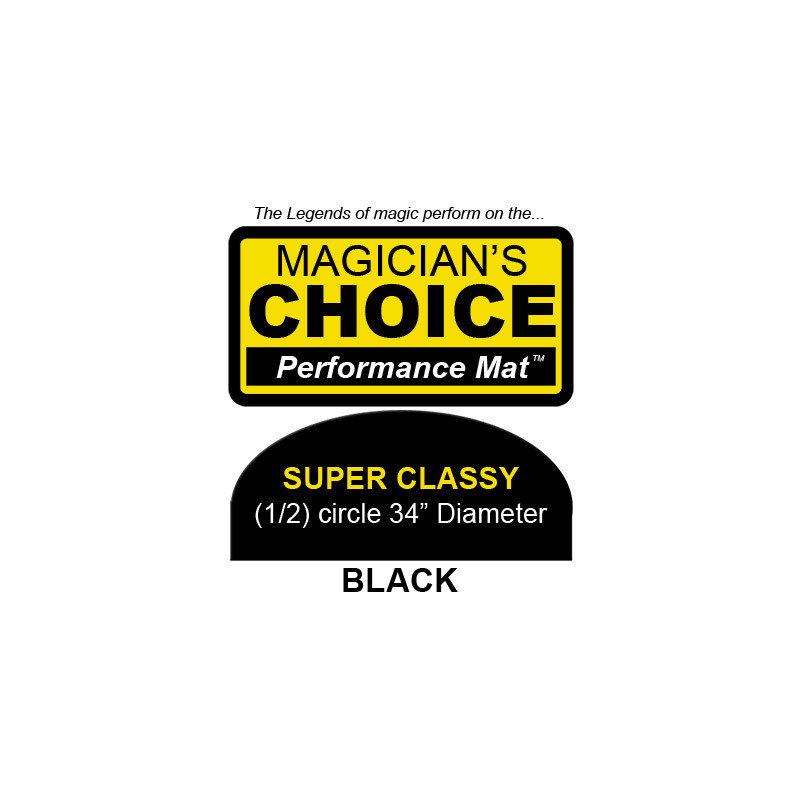 Super Classy Close-Up Mat (BLACK, 34 inch) by Ronjo - Trick