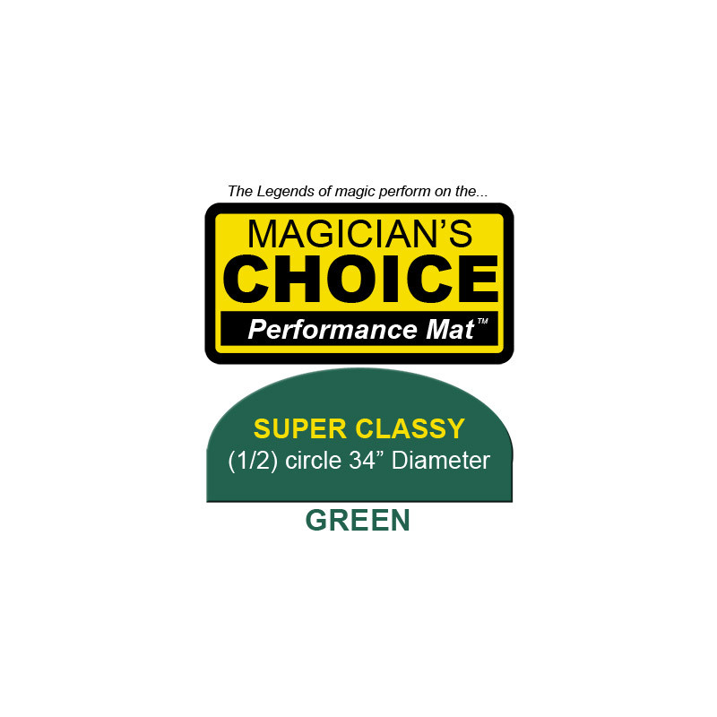 Super Classy Close-Up Mat (GREEN - 34 inch) by Ronjo - Trick
