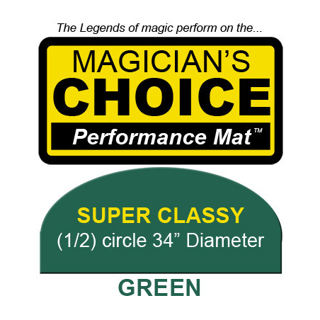 Super Classy Close-Up Mat (GREEN - 34 inch) by Ronjo - Trick