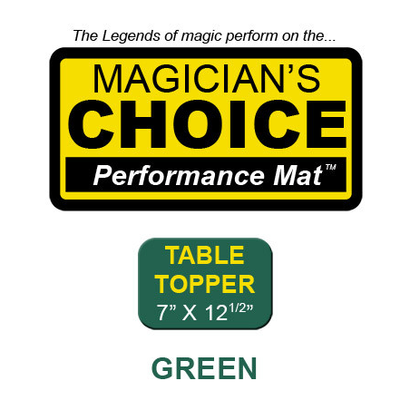 Table Topper Close-Up Mat (GREEN - 7x12.5) by Ronjo - Trick