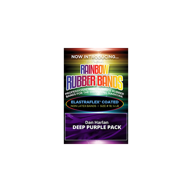Joe Rindfleisch's Rainbow Rubber Bands (Dan Harlan - Deep Purple ) by Joe Rindfleisch - Trick