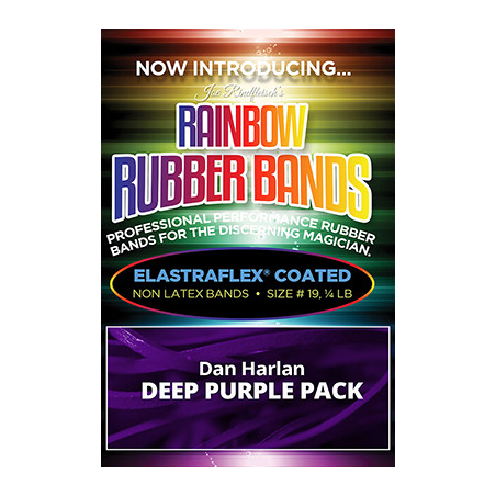 Joe Rindfleisch's Rainbow Rubber Bands (Dan Harlan - Deep Purple ) by Joe Rindfleisch - Trick