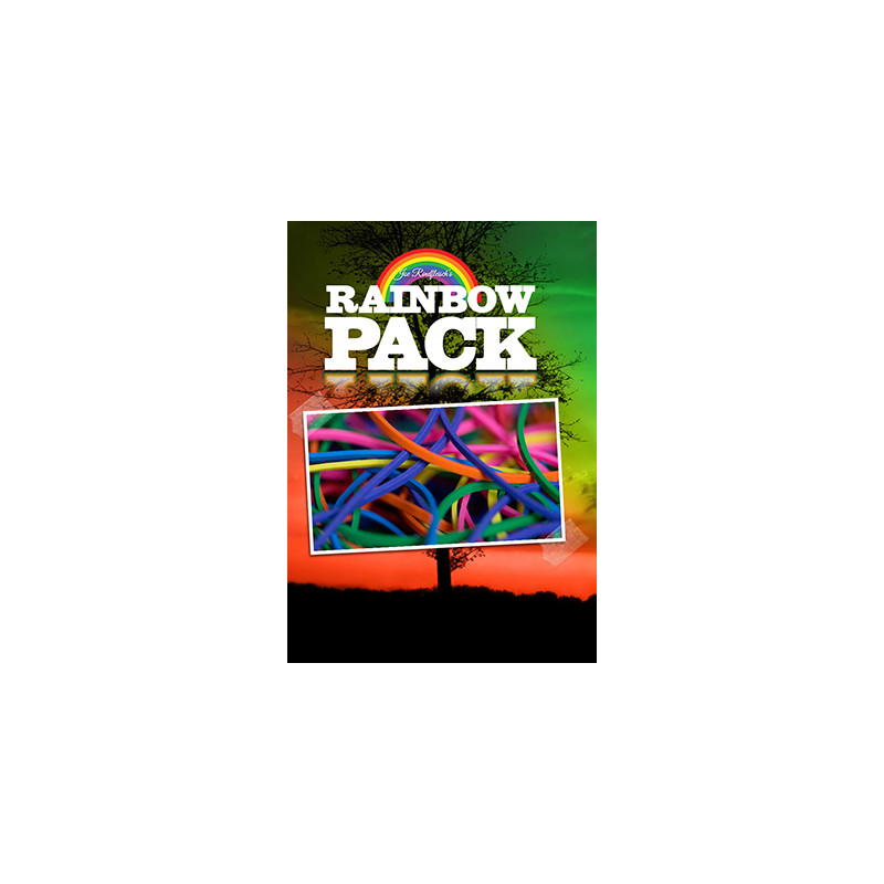 Joe Rindfleisch's Rainbow Rubber Bands (Rainbow Pack) by Joe Rindfleisch - Trick
