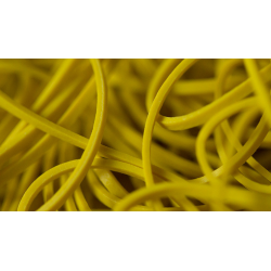 Joe Rindfleisch's SIZE 16 Rainbow Rubber Bands (Russell Leeds -Yellow ) by Joe Rindfleisch - Trick