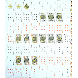 Run Playing Cards: Bankroll Edition (Uncut Sheet)