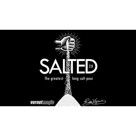 Salted 2.0 (Gimmicks and Online Instructions) by Ruben Vilagrand and Vernet - Trick