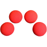 2 3/4 inch Pro Sponge Ball (Red) Pack of 4 from Magic by Gosh