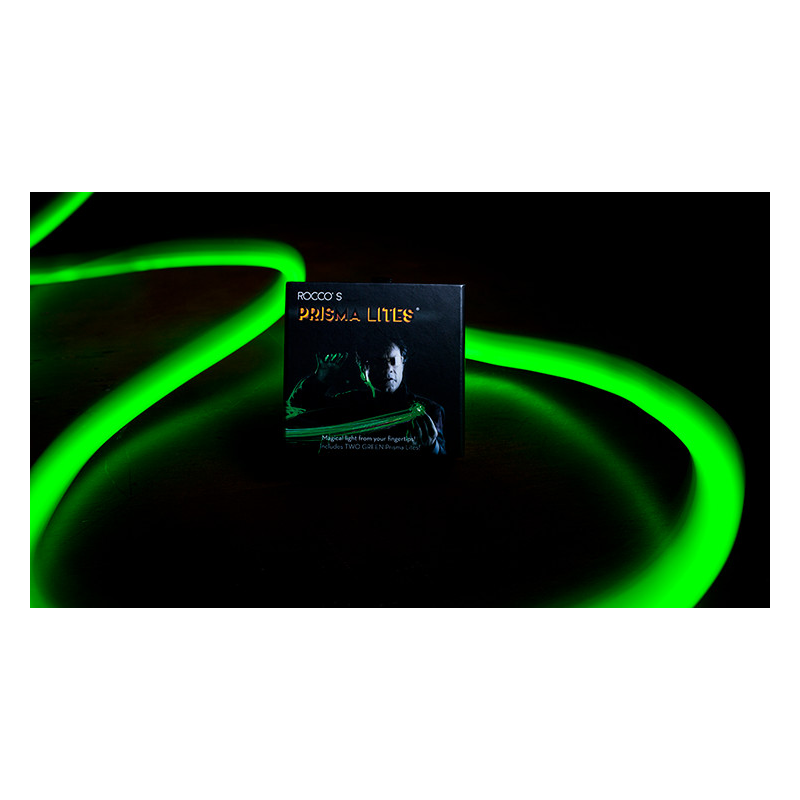 Rocco's SUPER BRIGHT Prisma Lites Pair (Green) - Trick