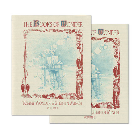Books of Wonder 2-VOL COMBO set by Tommy Wonder and Stephen Minch