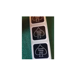 BLACK New Deck Stickers (100 SEALS)