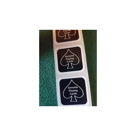 BLACK New Deck Stickers (100 SEALS)