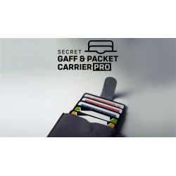 SECRET GAFF AND PACKET CARRIER PRO (Black Leather)