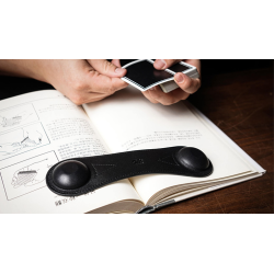Leather Book Weight (Black) by TCC Presents