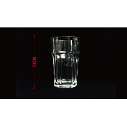 SELF EXPLODING DRINKING GLASS RIDGE (13.5cm) by Wance - Trick
