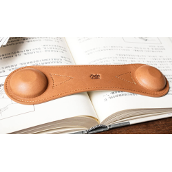 Leather Book Weight (Brown) by TCC Presents